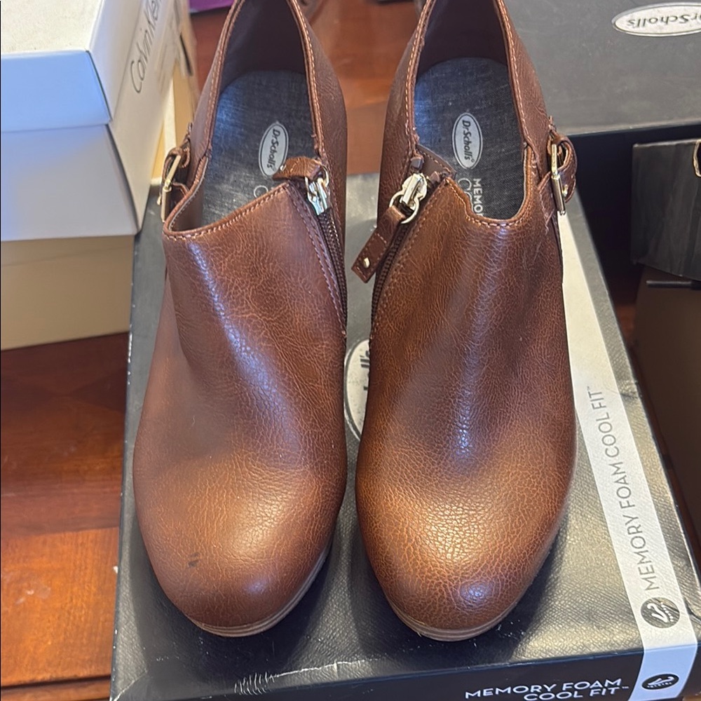 Comfort Plus Brown Ankle Boots